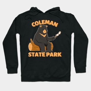 Coleman State Park Camping Bear Hoodie